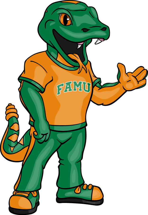 Florida A&M Rattlers 2013-pres mascot logo diy DTF decal sticker